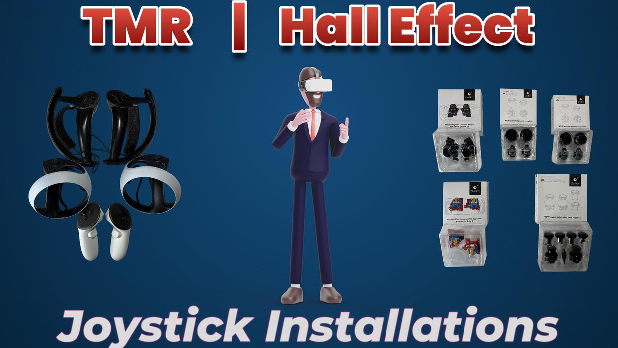 TMR Hall Effect Installation - VR Virtual Reality Meta Quest Valve Index PSVR