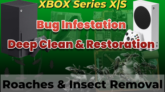 Infested Console XBOX Series X|S Bug Infestation - Deep Clean & Restoration Service ...